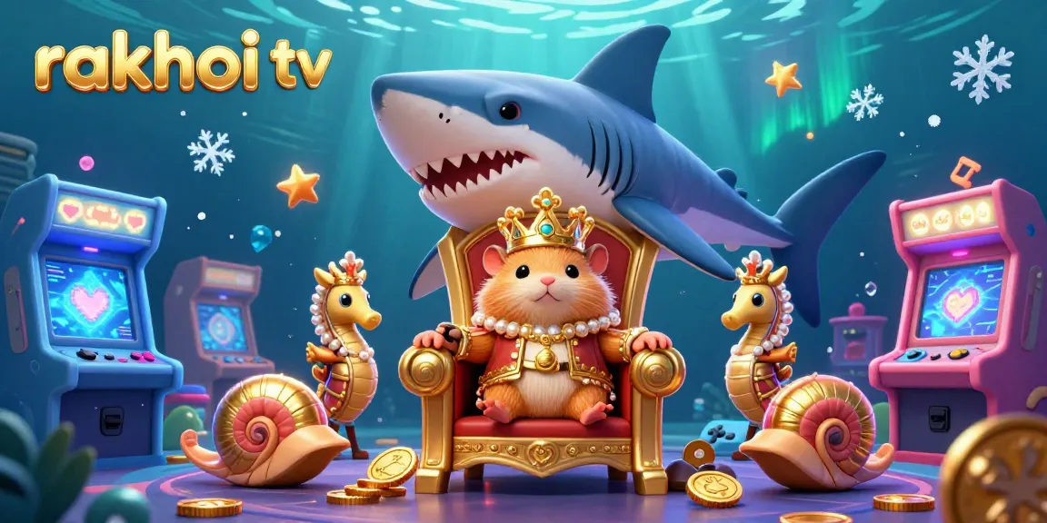 Experience live sports betting action with rakhoi tv featuring a dynamic underwater casino scene.