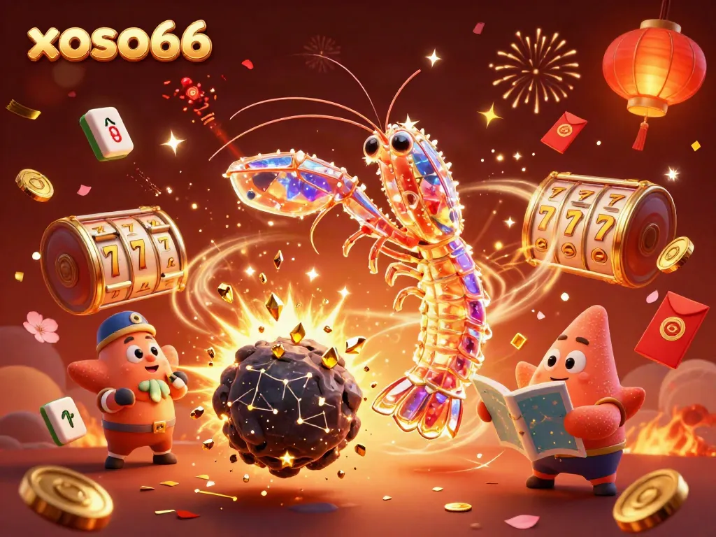Experience the thrilling adventure at xoso66 with a galactic samurai punching through jackpot dreams!