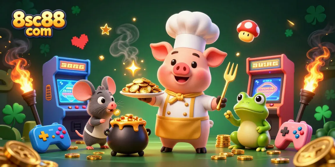 Experience the thrill of winning at 8sc88 com with rich gameplay, colorful casino elements, and vibrant characters.